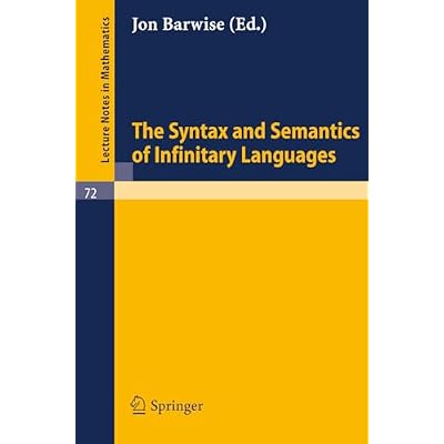 The Syntax and Semantics of Infinitary Languages