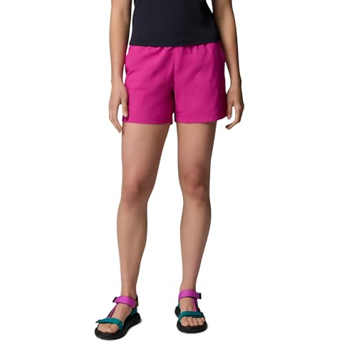 Columbia Womens Sandy River II Sun Protection Hiking Shorts Fuchsia Large x 5