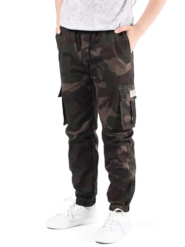 NATUST Jungen Cargohose Kinder Freizeithose Jogginghose Jungs Cargo Hose...