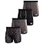 Grey/Black/Print