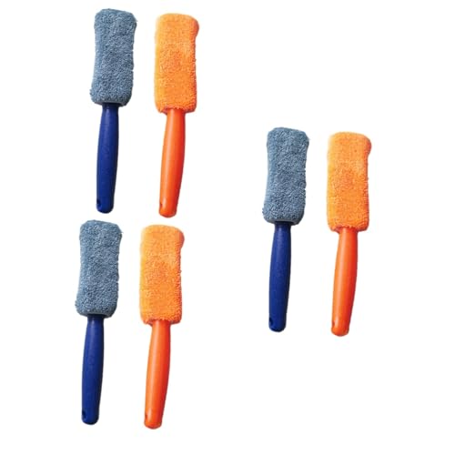 iplusmile 3 Juegos Cepillo De Lavado Detallado Suministros De Limpieza De Coches Neumático para Limpiar Neumáticos Car Cleaning Brush Car Accessories Cepillo para Coche Fibra 2 Piezas * 3