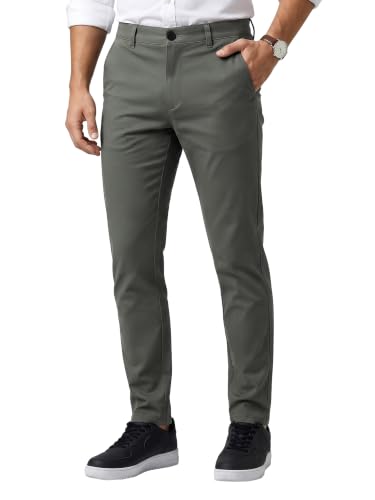 Image of Beyoung Cotton Lycra Classic Fit Chino Pants for Men | Casual Pants | Stretchable Chinos | Slant Pockets | Chino Trousers