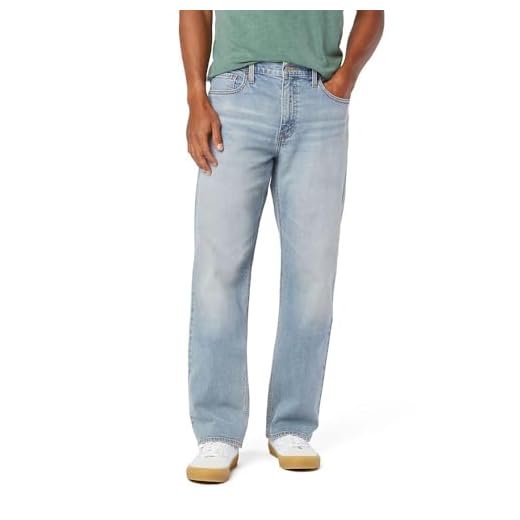 Signature by Levi Strauss & Co. Gold Label Men's Loose Fit Jeans, (New) Point Loma, 36Wx32L
