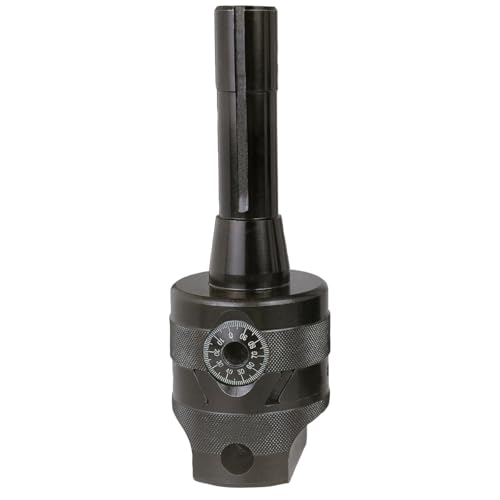 Tête d'alésage de 6,3 cm avec tige R8 intégrée HHIP 1006-1201 pour fraisage