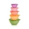 Tupperware Heritage Wonderlier 10-Piece Food Storage Bowl Set – Multi Colors, Dishwasher Safe, BPA-Free (5 Bowls + 5 Lids)