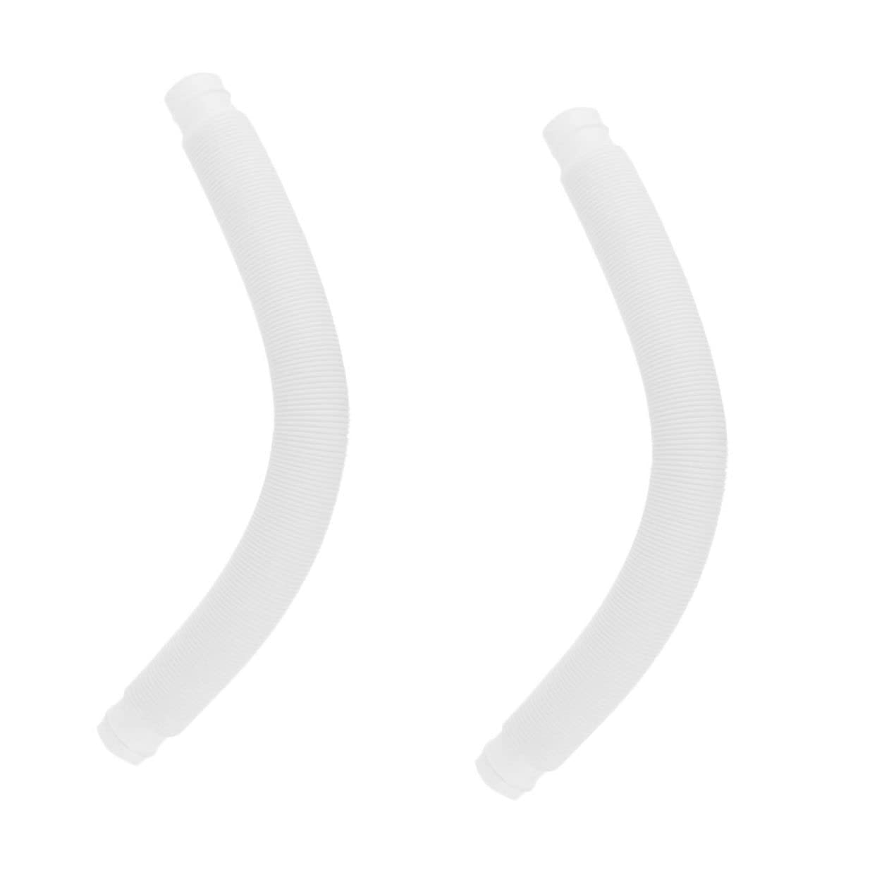 BEBEMOKO Pool Replacement Hose 2 Pieces Pp Material Leakproof Retractable Filter Pump Hose