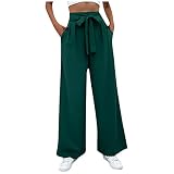 Pantalones De Vestir para Mujer Women's Flared Leggings Maternity Dress Pants Straight Leg Trousers