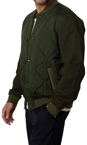 Velvet by Graham & Spencer Men's Maison Quilted Puffer Button Down Jacket2