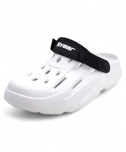 Image of SVAAR Designer Clogs, Lightweight Sandals with Adjustable Back Strap for Men