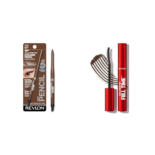 REVLON ColorStay Lápiz Delineador Marrón 2 en 1 miniatura 1