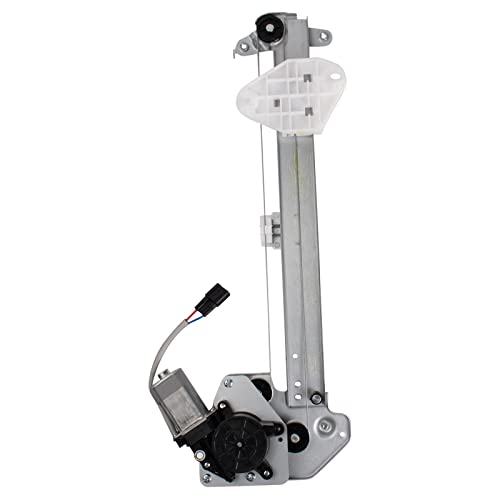 Image of TRQ Rear Left Power Window Regulator & Motor Assembly Drivers Side Compatible with 2009-2014 Acura TL