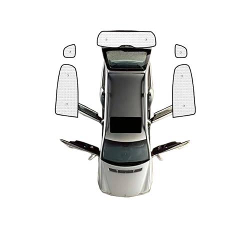 Pare-soleil voiture anti-UV pour Citroen C5 Aircross protection vitres arrière