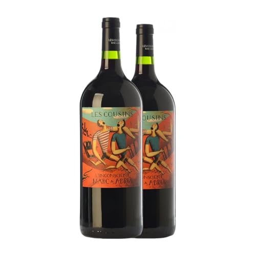 Les Cousins L'Inconscient Priorat Crianza Botella Magnum 1,5 L Vino tinto (Caja de 2 Botella Magnum de 1,5 L)