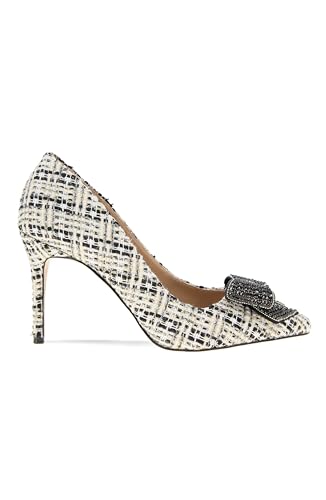 BCBGeneration Women's BISSHA-2 Pump, 11 Ivory Multi2