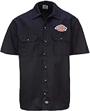 dickies hemd langarm  Dickies Herren Clintondale Sporthemd, Schwarz (Black Blk), Small