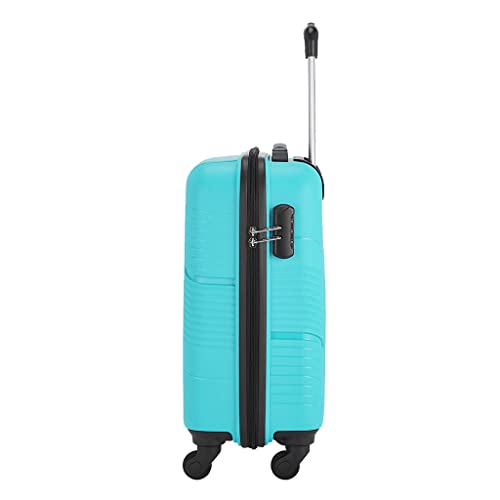 Image of Safari Carter Hard-Sided Polypropylene Spinner Wheels Luggage Suitcase (67, Cyan)