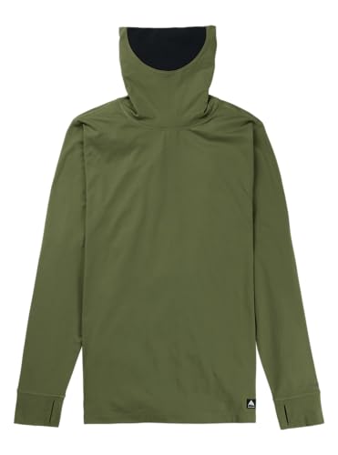 Burton Mens' Midweight Base Layer Long Neck Shirt