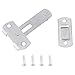 Gavigain Sliding Lock,Stainl Steel Hasp Lock,Hasp Sliding Door for Window Cabinet Fitting Room Accessorries, Lock for Door,Window,Room Security