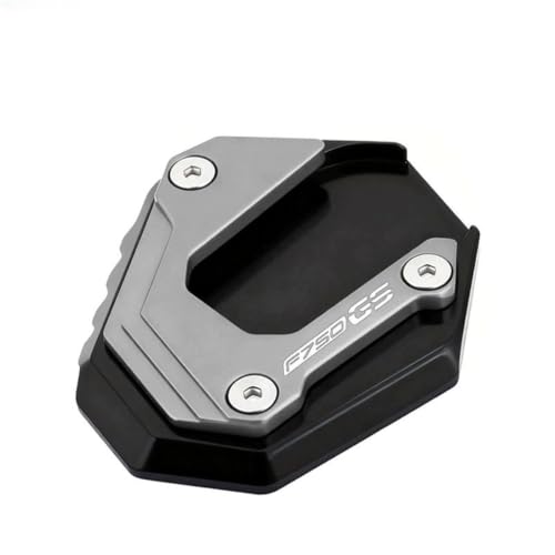 Plaque béquille moto BMW F850GS pour sol meuble