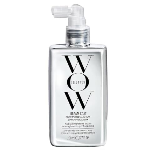 Color Wow Dream Coat Spray Protector Térmico Pelo Antifrizz 200ml | Protector Térmico Pelo y escudo anti Frizz. Ideal para Pelo encrespado. Aporta brillo efecto espejo. Producto de peluquería.