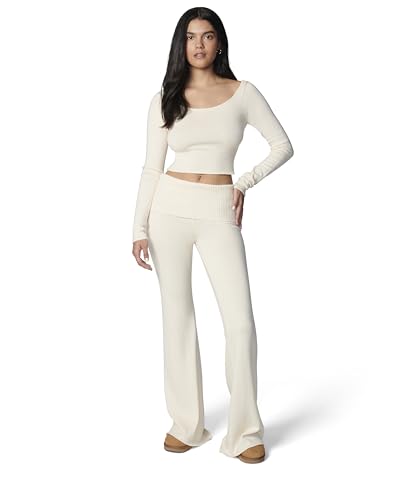 Florence by Mills Women's Barre Collection Foldover Wide Leg Pant2