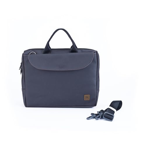 Image of RL compact waterproof coated canvas Laptop messenger bag