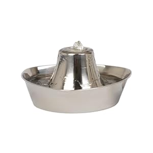 PetSafe Seaside Edelstahl-Hundetrinkbrunnen 1,8 L