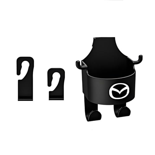 WENINETIES Porte-gobelet de Siège Arrière de Voiture pour Mazda Will 2025 -, avec Crochet de Rangement de Véhicule,Organisateur Multifonction