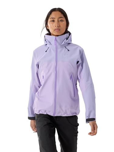 Arc'teryx Beta AR Women's Jacket | Waterproof, Windproof Gore-Tex Pro Shell Women's Winter Jacket with Hood for All Round Use | Mallow, Medium