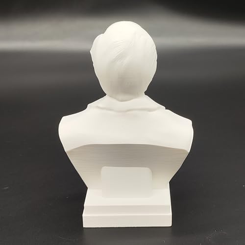 Figura estatua busto Warren Buffett 4"x2.5"x2" miniatura 4