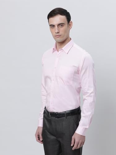 Image of THE SOUL PATROL Men's Casual Regular Fit Full Sleeve Premium Cotton Button-Down Shirt with Single Patch Pocket - Stylish, Classic, Comfortable, and Elegant for Everyday Wear