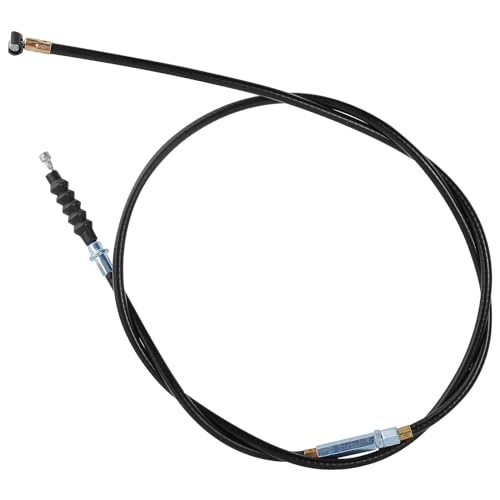 QAZAKY Cable de embrague ajustable negro de 50 pulgadas para 50 cc90 cc 110 cc 125 cc 140 cc 150 cc 200 cc 250 cc motocicleta ATV quad scooter Go Kart ciclomotor Pit Dirt Bike triciclo Buggy Apollo