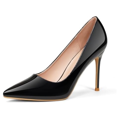 GENSHUO Escarpins Talon Hauts 10 cm Cover