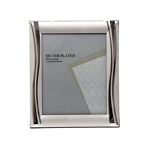 Two Tone Silver Plated Photo Frame Cover