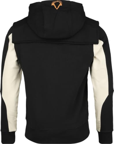 Sweat-shirt zippé Assassin's Creed Mirage avec capuche et coupe regular noire - 3