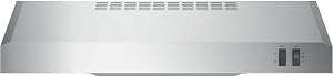 GE 24" 2 Speed Under the Cabinet Vent Hood Stainless Steel JVX3240SJSSC