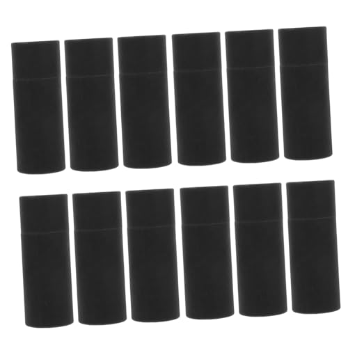 OHPHCALL 15個 クラフト紙製丸型 ボックス 蓋付き 用 エコ素材リサイクル可能 リップバーム 香水 茶葉包装用 多用途収納ケース