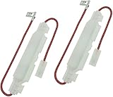 La longitud total del cable de este fusible puede ser mayor que la del fusible original, pero está bastante permitido atar el cable para que se adapte a su horno.