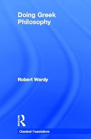 Doing Greek Philosophy book cover
