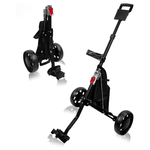 Lightweight Foldable Golf Push Cart