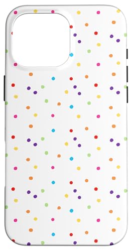 Tiny Polka Dot Multicolor Polkadot �X�}�z�P�[�X iPhone 16 Pro Max �p