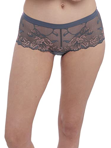 Fantasie Women's Aubree Hipster Short Brief Bikini Style Underwear, Shadow Rose, XL