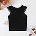 ROMPERINBOX Toddler Tank Tops Girls 3 Pack Black White Gray Ribbed Knit Multipacks Halter Top Camisoles Undershirt (BK/WH/GY 001,4T)