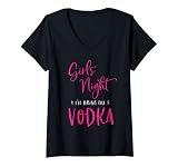 vodka night paris Girls Night Out I'll Bring The Vodka - Divertida cita a juego para fiesta con diseño gráfico con frases para una noche salvaje y loca con las niñas. Fiesta resistente al uso divertido Pub Crawl Bar Hop fiesta vacaciones señoras viaje fin de semana suministros para fiestas