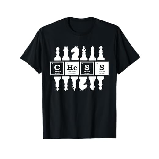 Sistema periódico de ajedrez Camiseta