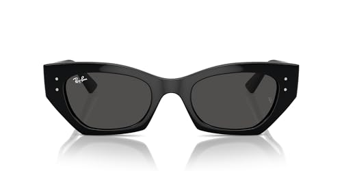 Ray Ban Rb4430 Zena Butterfly   Gafas de sol, Negro/Gris oscuro, 52 mm
