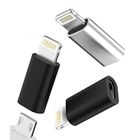 Amazon.co.jp: zoyuzan 3個パック Micro USB - Lightningアダプター用