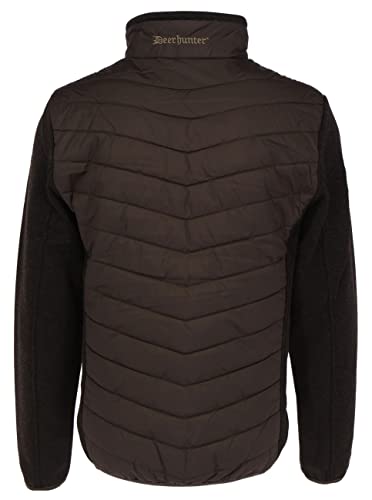 Deerhunter Moor Padded Jacket W. Strick - Brown-Blatt