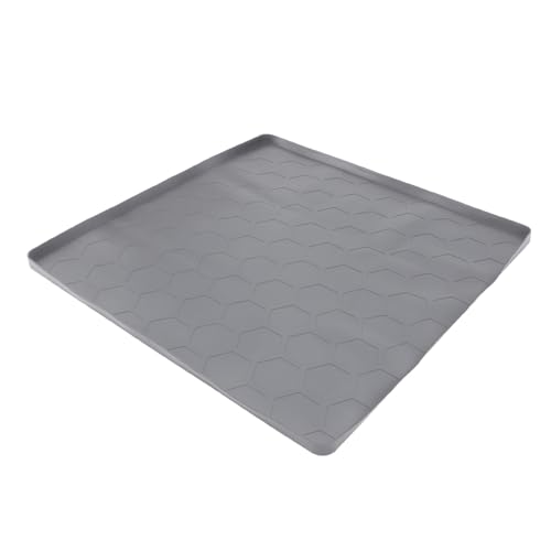 Tapis en silicone CHICIRIS pour sèche-linge et réfrigérateur gris résistant - 4