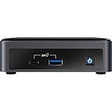  Intel NUC Mini PC Intel Core i3-10110U [10th Gen.] - 8 GB RAM – 256 GB SSD – HDMI, Thunderbolt, 3X USB 3.2 Typ A, 2X USB 3.2 Typ C, LAN – Win 10 Pro